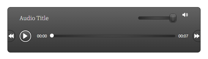HTML5 Audio Player- ShortCode Standard Stamp Preview