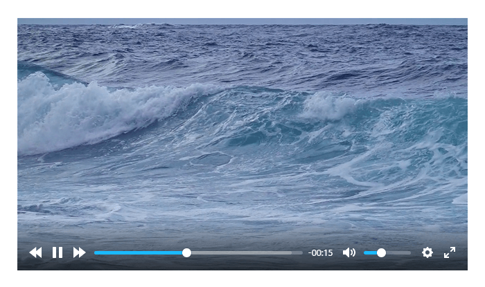 HTML5 Video Player- Preview