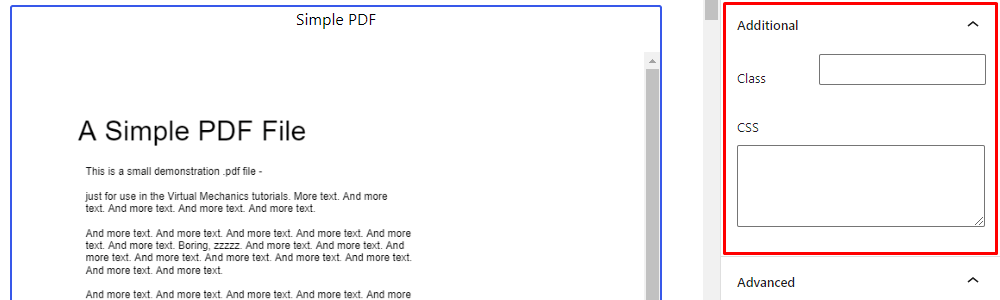 PDF Poster - Gutenberg Additional