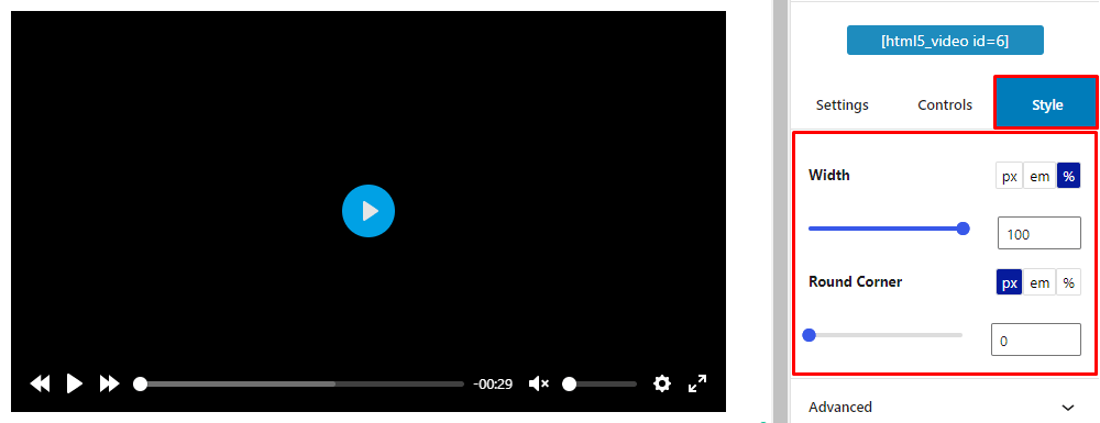 html5 video player review: see its dashboard and how you can customize it
