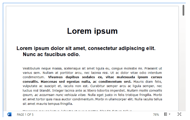 Document Viewer- Preview