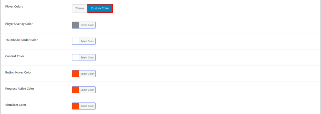 StreamCast- Configure Ultimate Custom Color