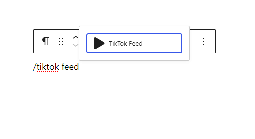 Tiktok-Feed- Inline Block