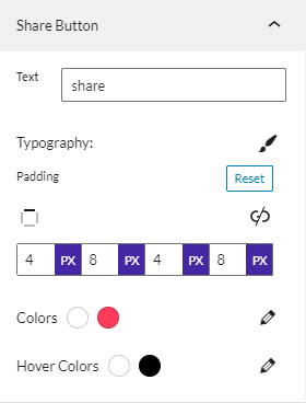 Tiktok-feed- Share Button-style