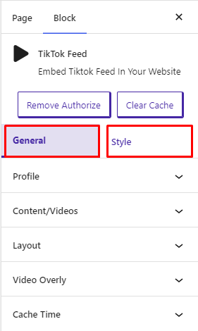 TikTok Feed- Two Tab