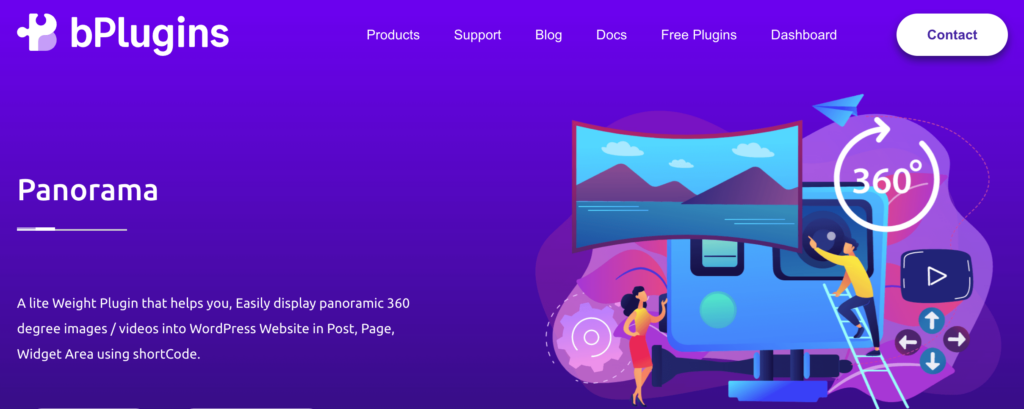 home-page-of-best-panorama-plugin-for-WordPress