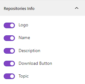 Embed Github- Repositories Info