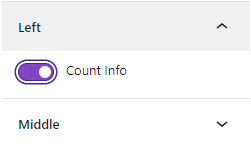 Lightbox Block- Top Bar Left