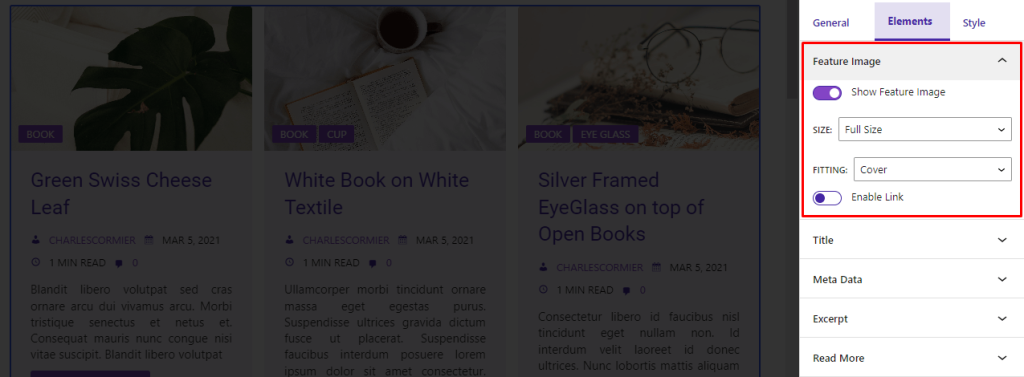 Advanced Post Block Elements- Feature Image