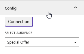 Mailchimp Block- Config