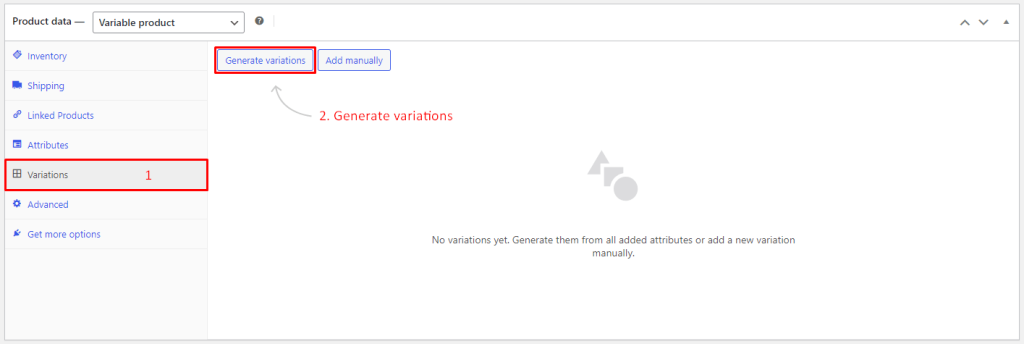 3D Viewer- WooCommerce Variant- Generate Variations