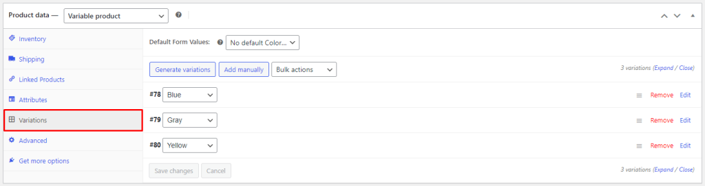 3D Viewer- WooCommerce Variant- Variations