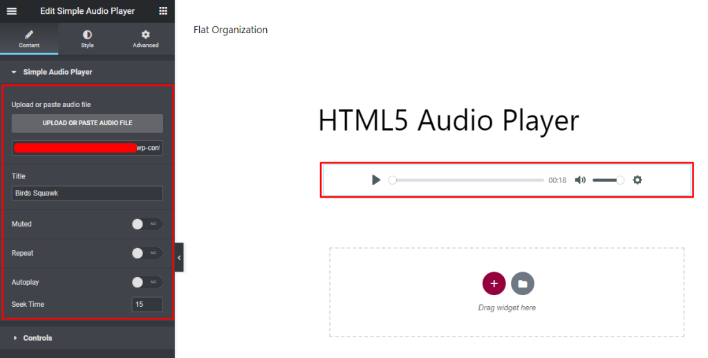 how to customize html5 audio player plugin