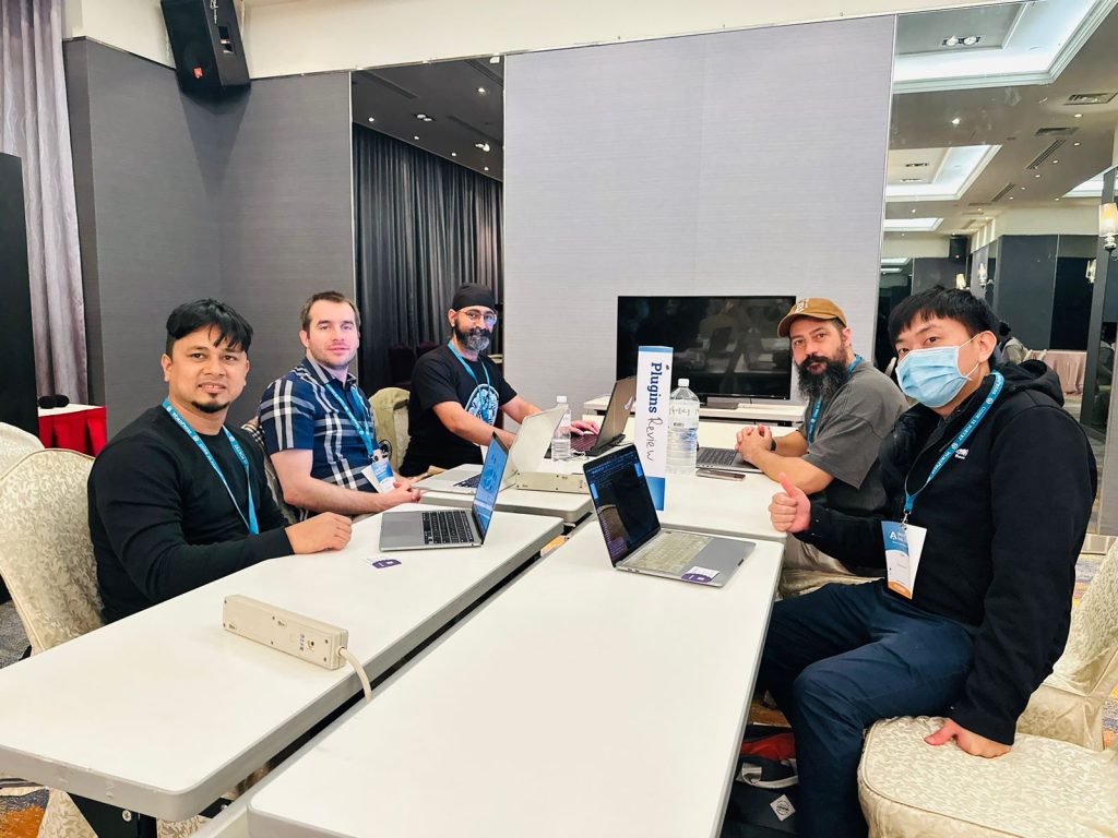 bPlugins CEO Abu Hayat joined WordCamp Asia 2024- Contributor Day