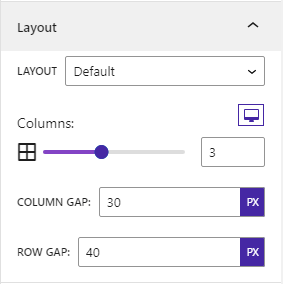 Video Gallery For YouTube- Layout