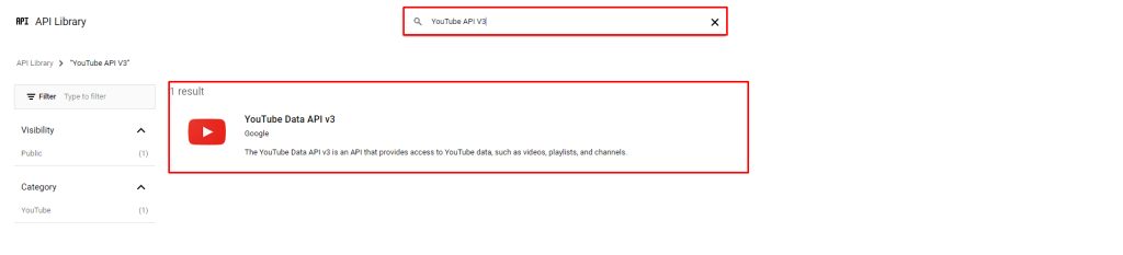 Video Gallery For YouTube- Search And Select API