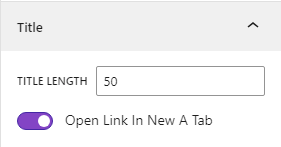Video Gallery For YouTube- Title