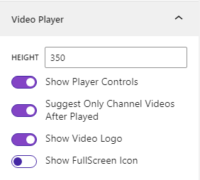 Video Gallery For YouTube- Video Player