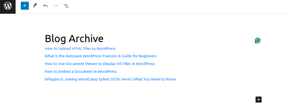 This is a screenshot of blog posts