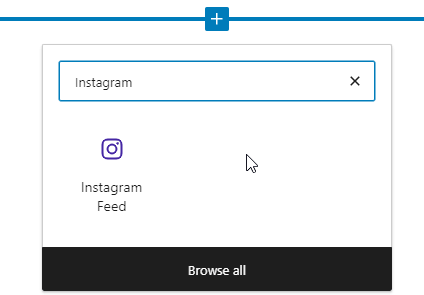 My Social Feeds- Plus Icon Add Instagram Feed
