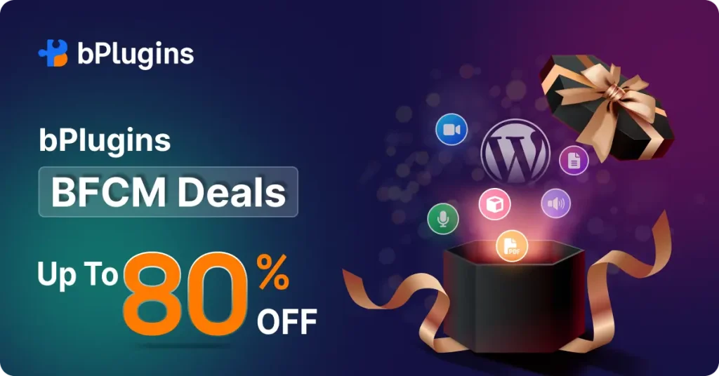 bPlugins BFCM 2025: Up to 80% Off WordPress Plugin Bundles and Lifetime Deals