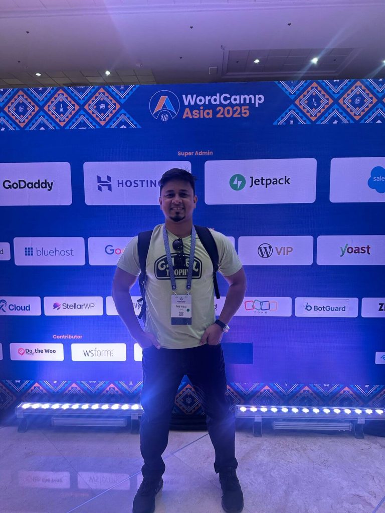Abu Hayat at WordCamp Asia 2025