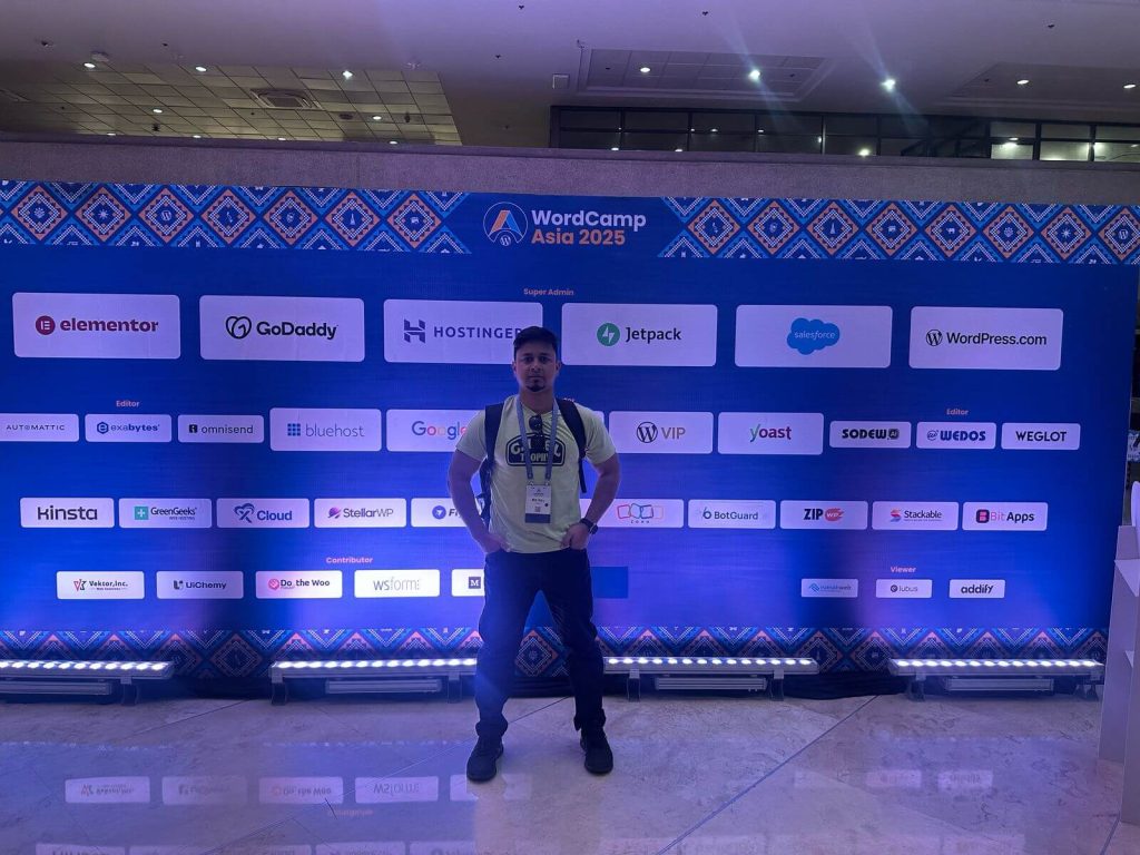 Abu Hayat at WordCamp Asia 2025