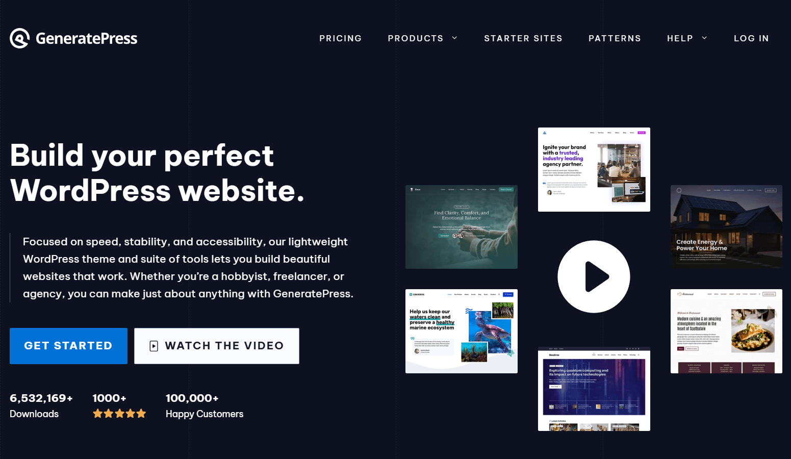 GeneratePress WordPress theme