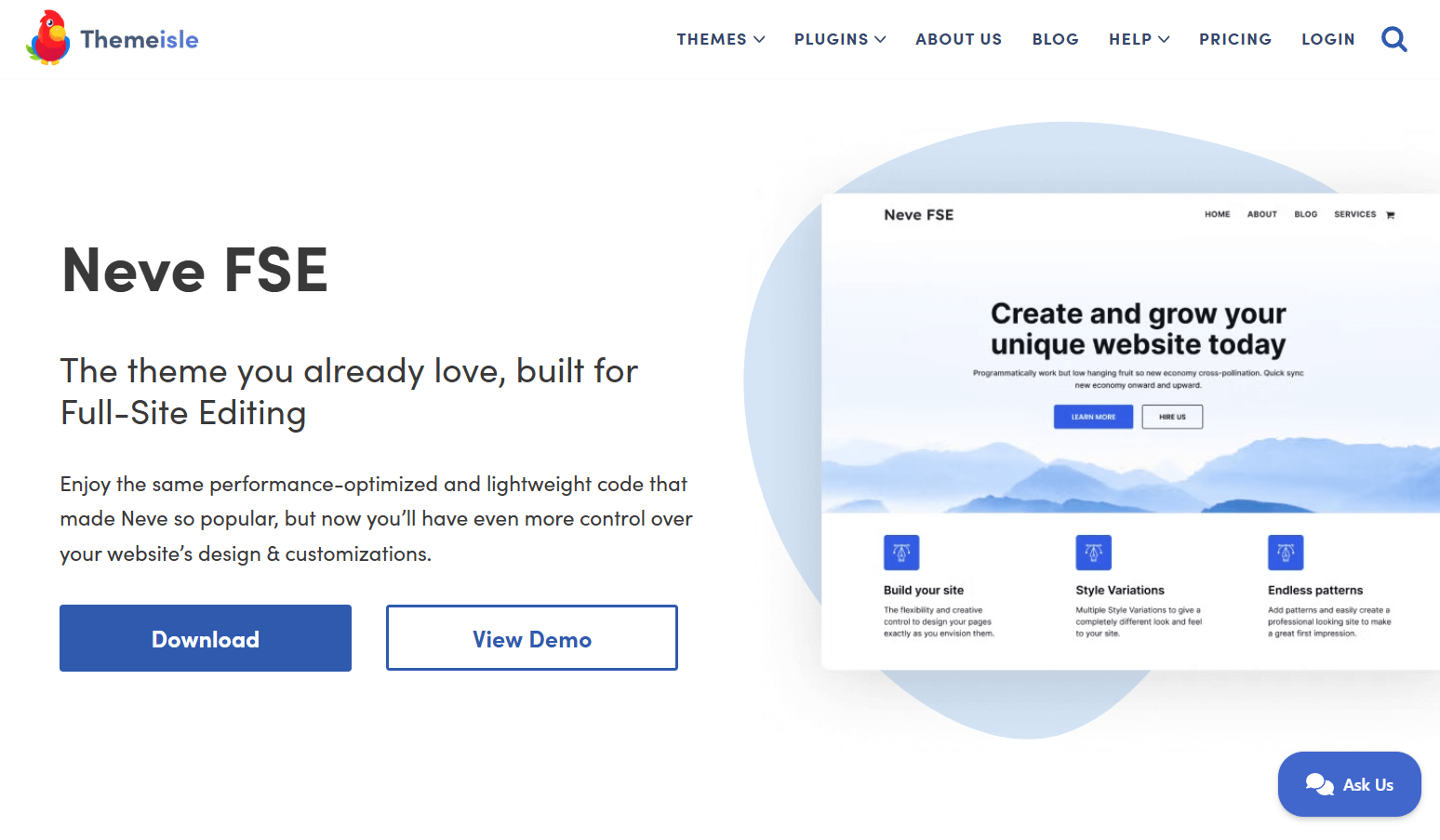 Neve FSE WordPress theme