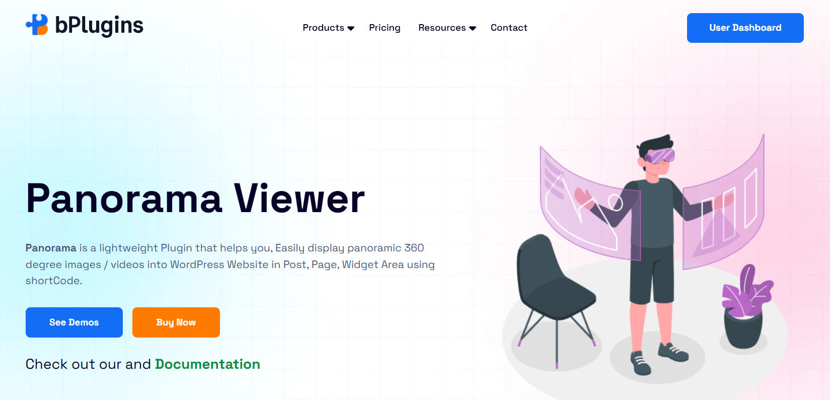 Panorama Viewer plugin