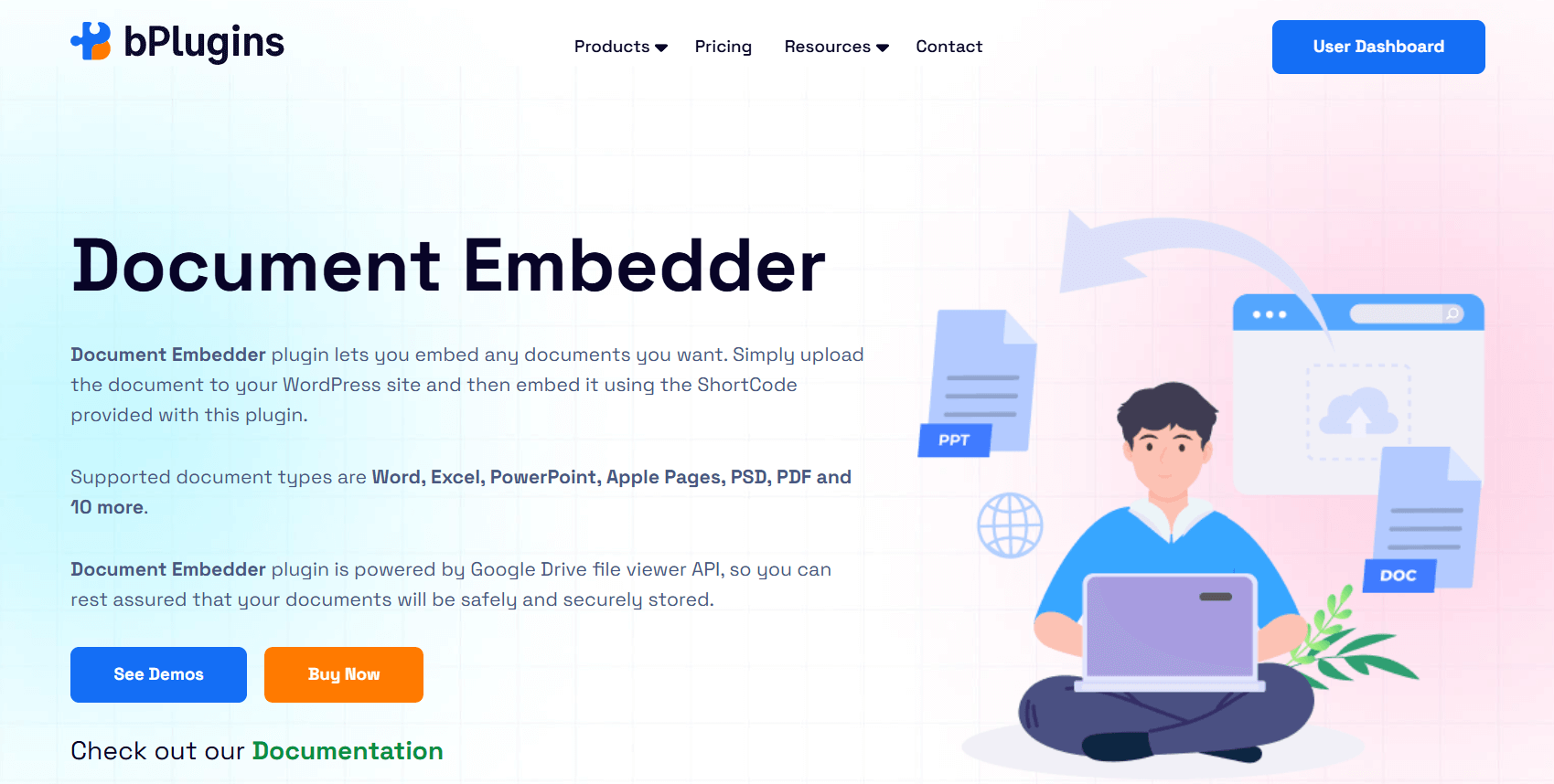 Document Embedder plugin for WordPress