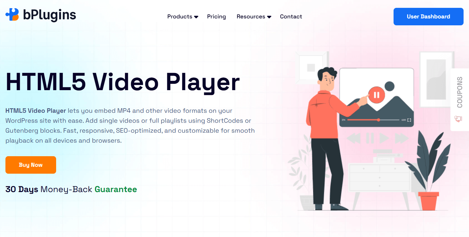 HTML5 Video Player for WordPress