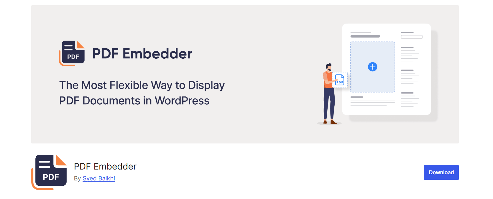 PDF Embedder WordPress plugin
