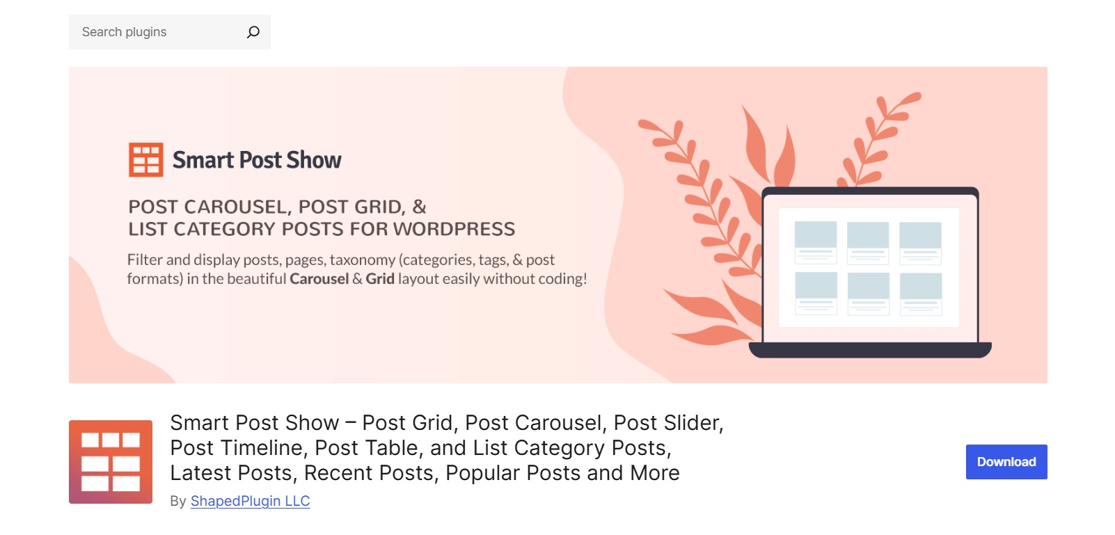 Smart Post Show plugin