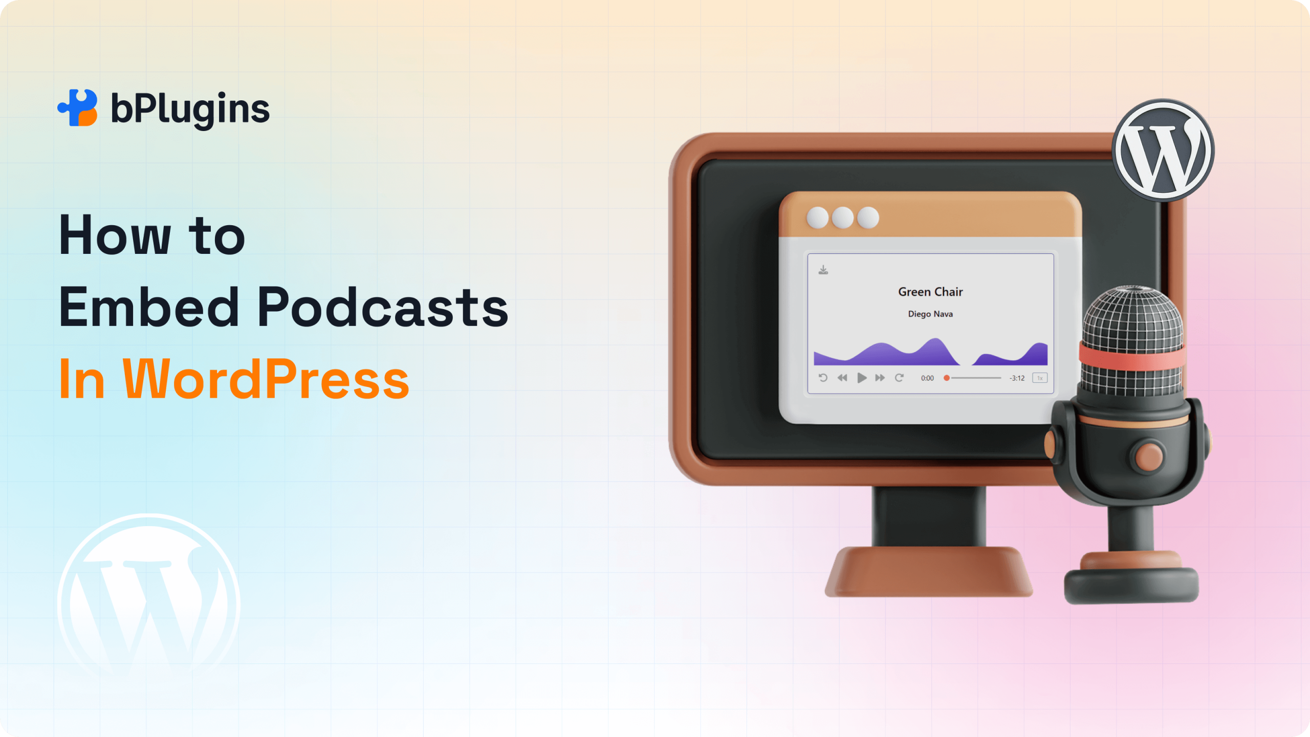 how to embed podcasts in wordpress