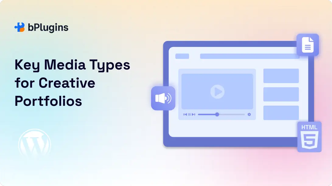Key Media Types for Creative Portfolios