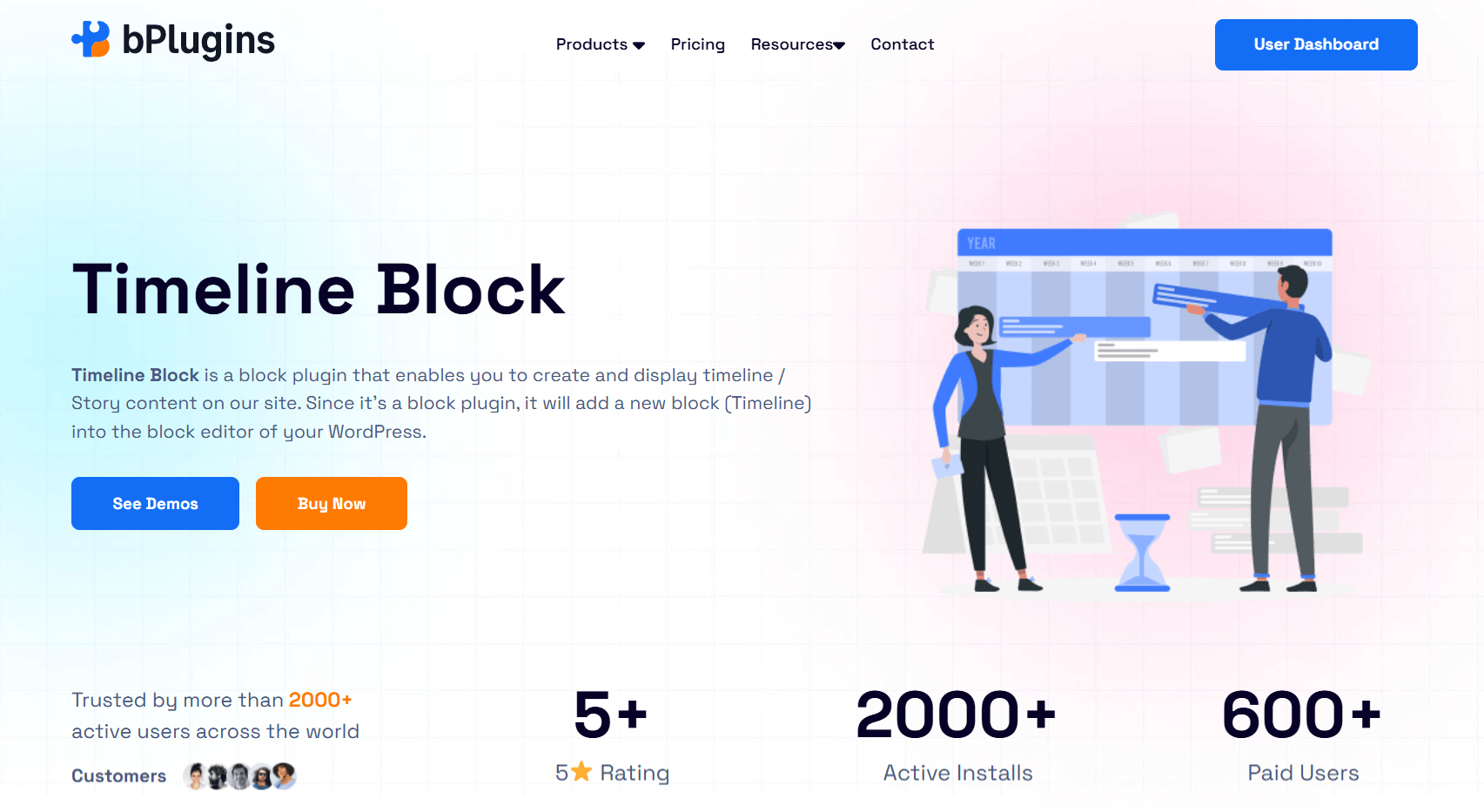 Timeline Block plugin for WordPress