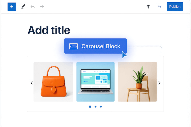 B Carousel Block - Feature 1