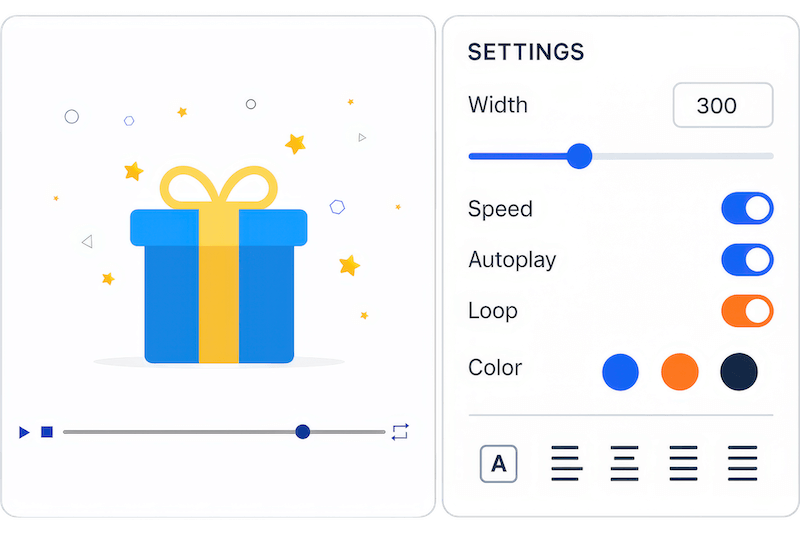 Lottie Player - Feature 4
