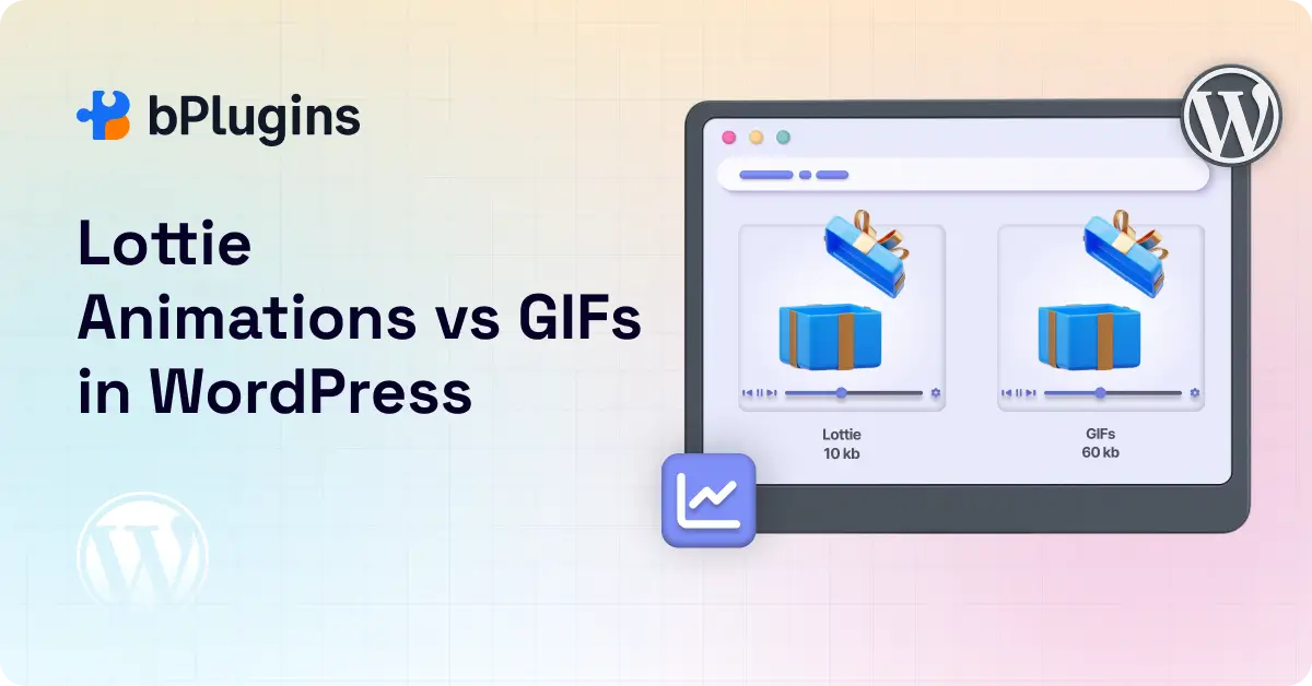 Lottie Animations vs GIFs in WordPress