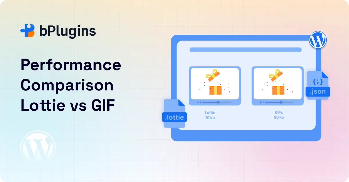 Performance Comparison: Lottie vs GIF
