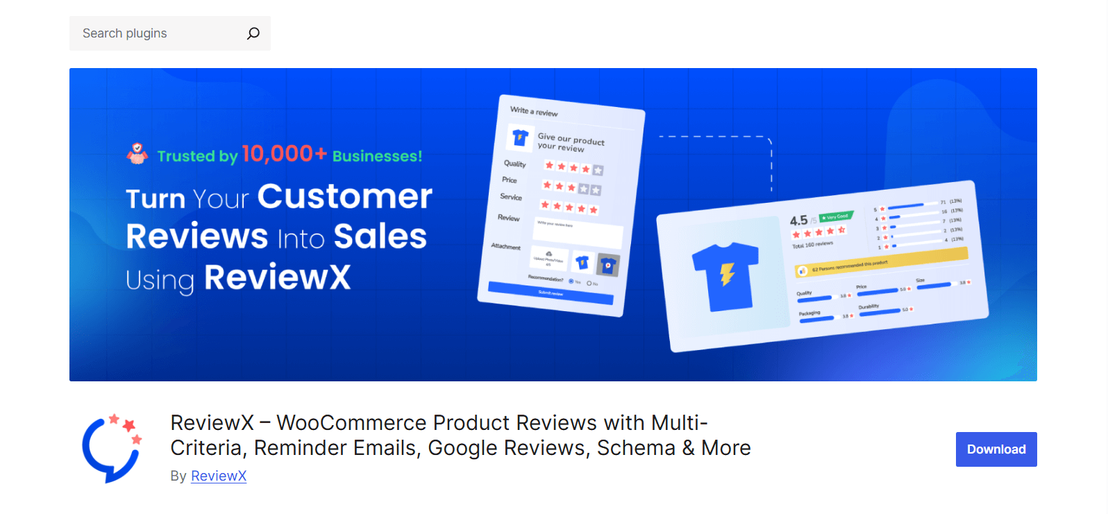 ReviewX WooCommerce Product Reviews