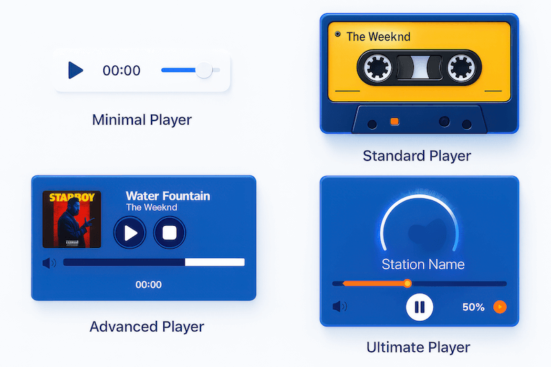 StreamCast Radio Player - Feature 2