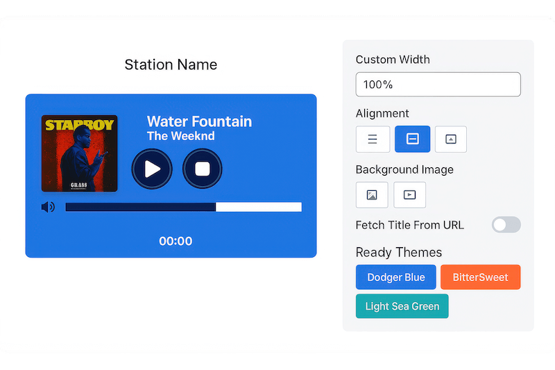 StreamCast Radio Player - Feature 4
