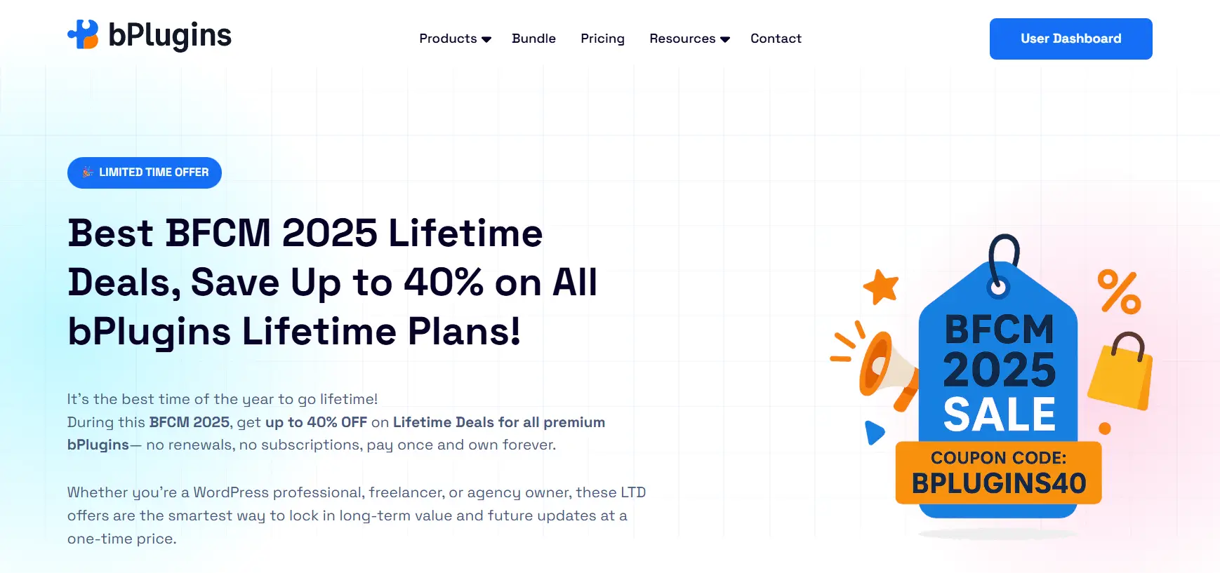 bPlugins Lifetime Offers