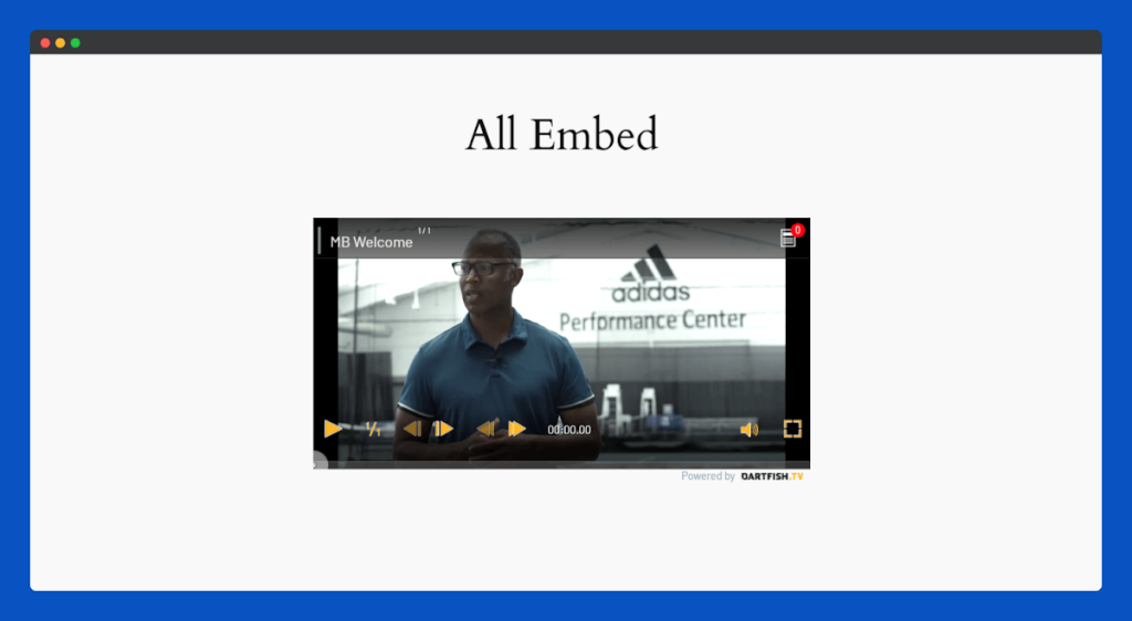 All Embed Addons for Elementor- Dartfish Frontend
