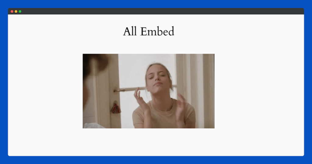 All Embed Addons for Elementor- Giphy Frontend