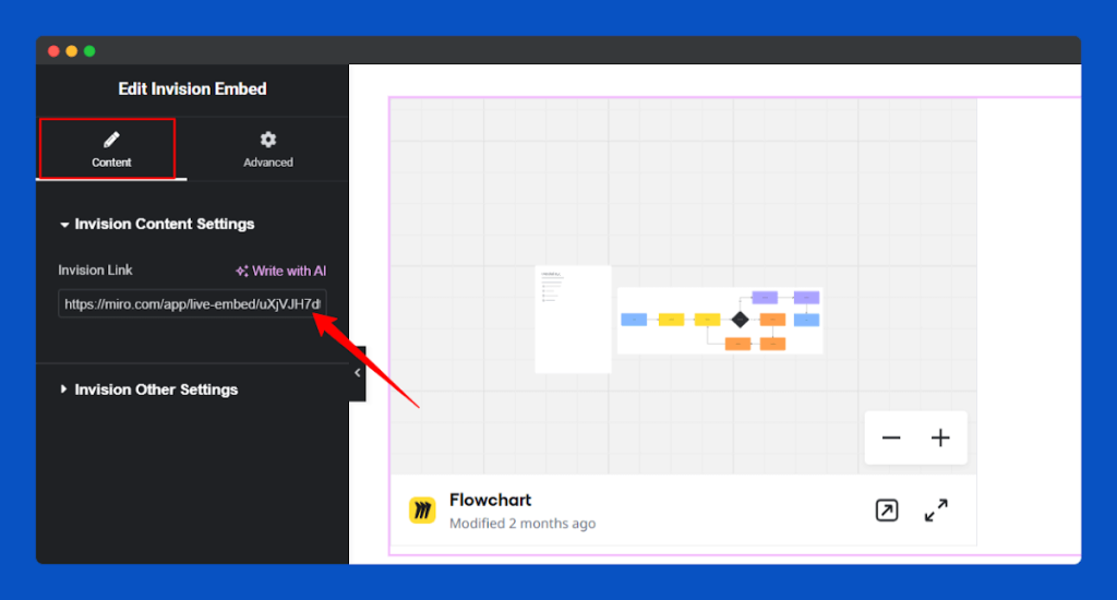All Embed Addons for Elementor- Invision Insert URL