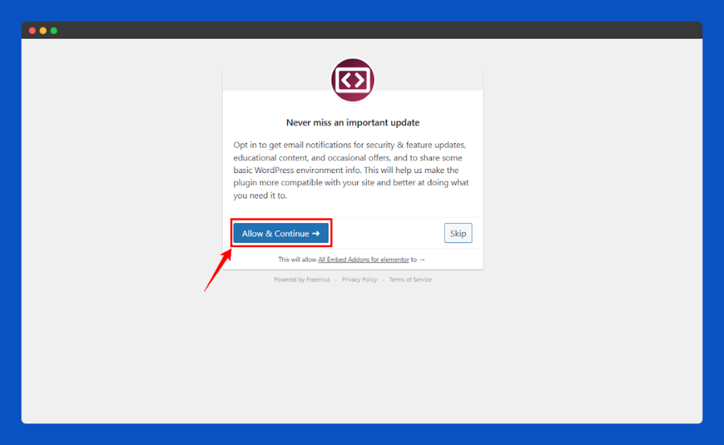 All Embed Addons for Elementor- Opt In