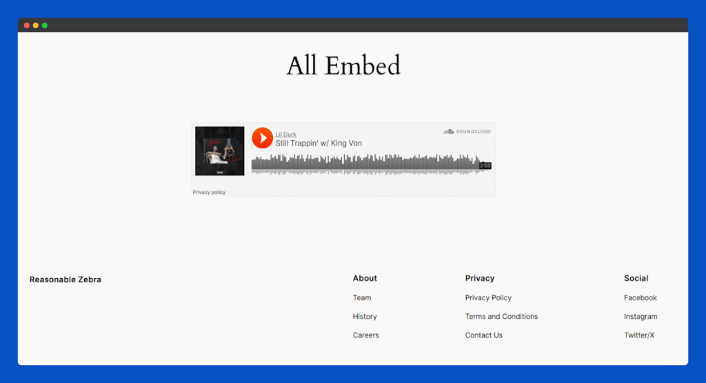 All Embed Addons for Elementor- Soundcloud Frontend